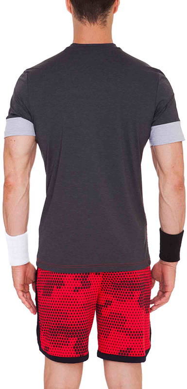 Hydrogen Tech Camo T-Shirt - red camouflage/black