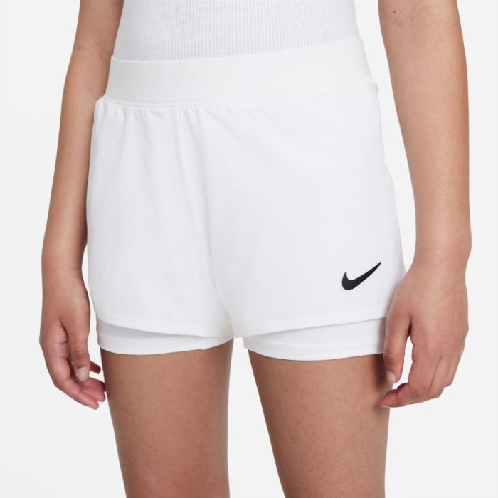 Nike Court Dri-Fit Victory Short G - white/black