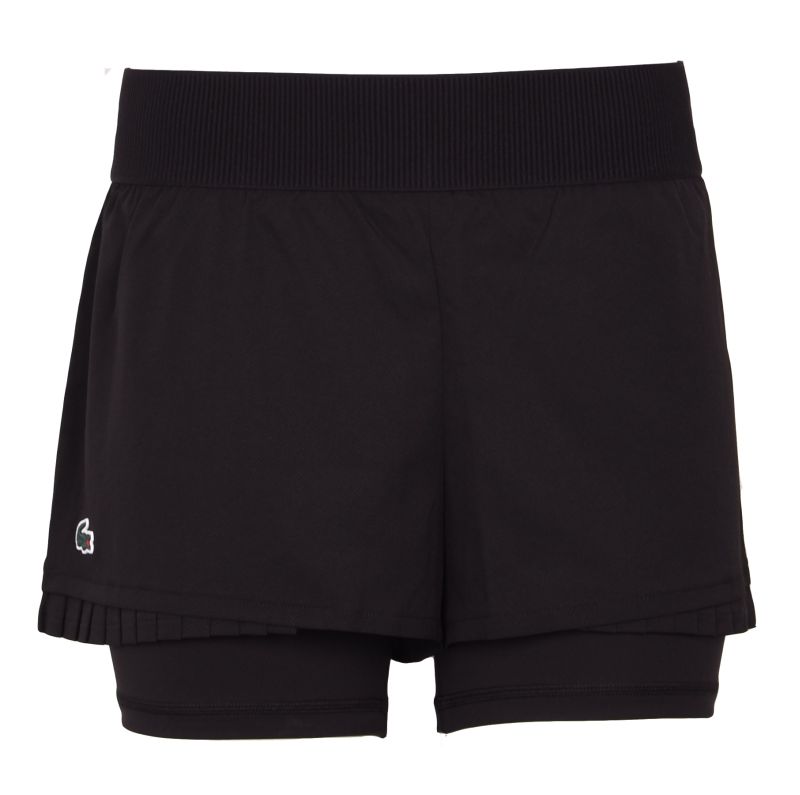 Lacoste Ultra Dry Lined Tennis - black/black