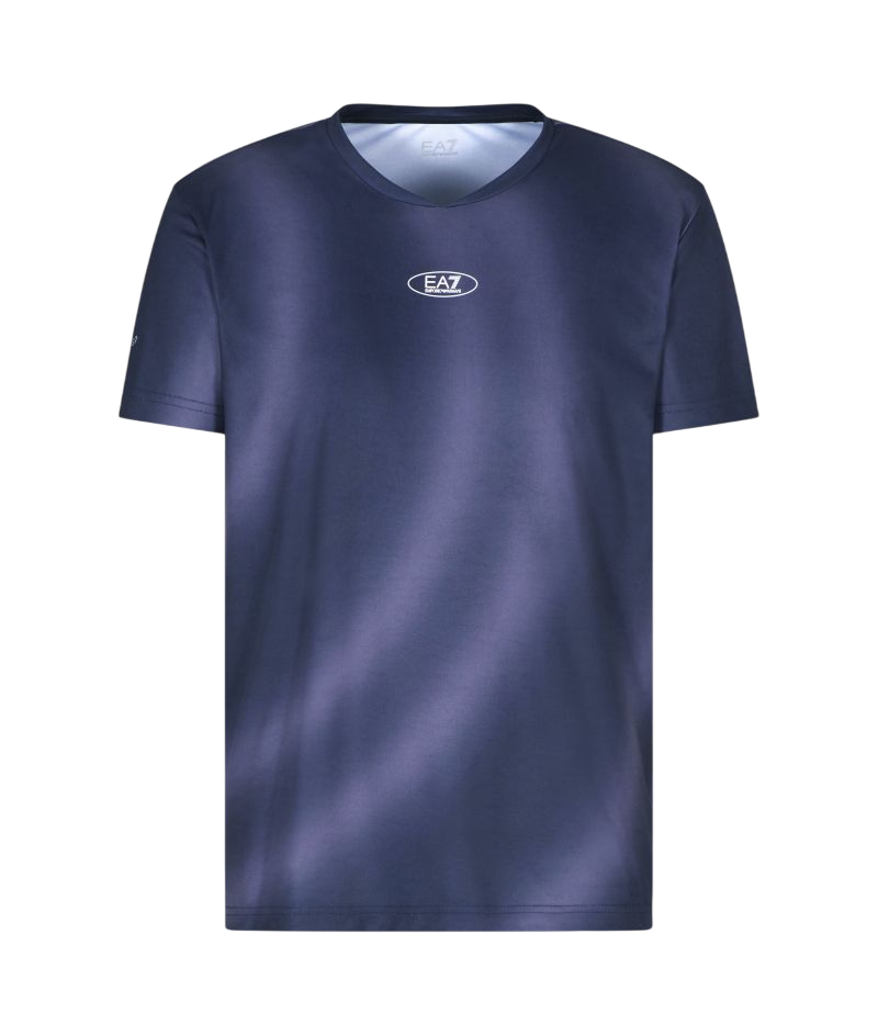 EA7 Tennis Pro Crew-Neck - blue shade