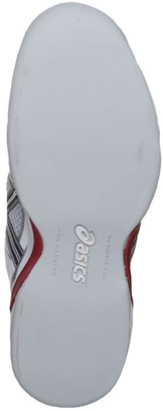 Asics Gel-Challenger 9 Indoor - white/charcoal/red