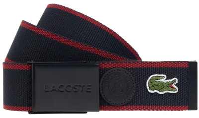 lacoste-belt-men-navy-red-1 Lacoste Belt Men - navy/red