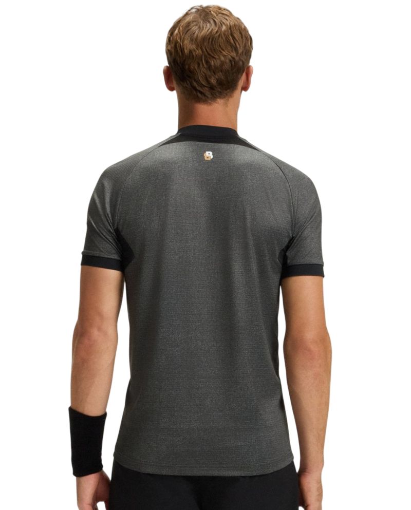 BOSS Matchball TOC Zip-Neck Slim-Fit - black