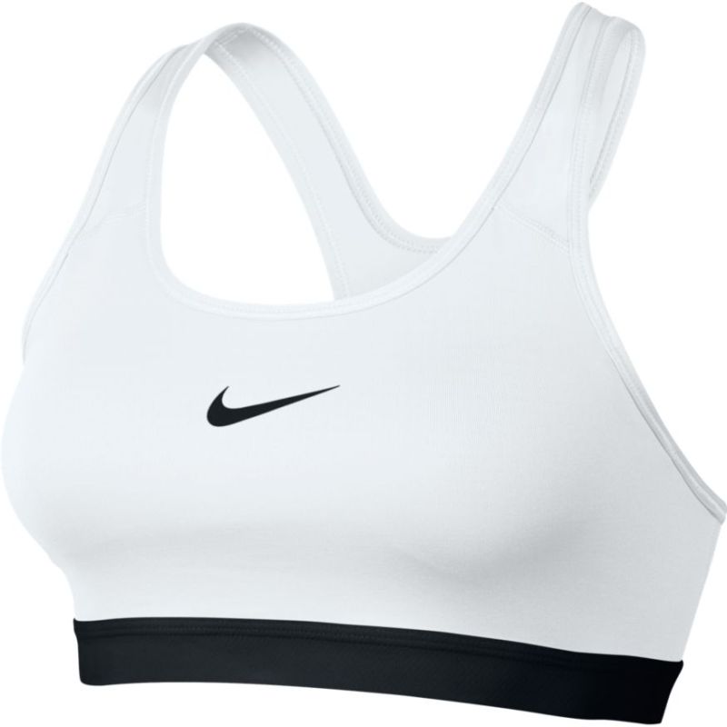 Nike Classic Pad Bra - white/black
