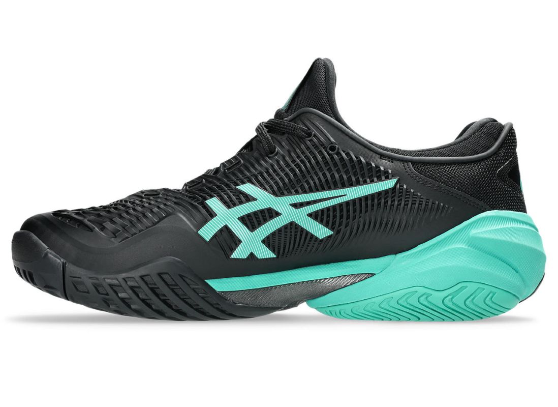 Asics Court FF 3 - black/aurora green Asics Court FF 3 - black/aurora green