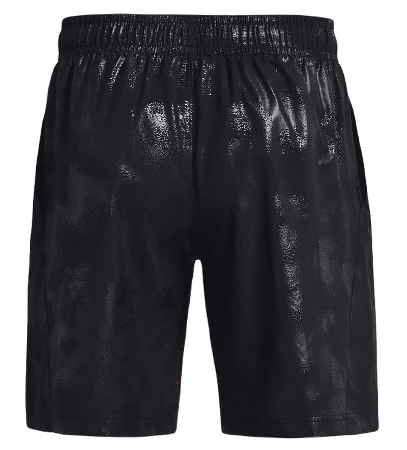 Under Armour Woven Emboss Short - black/black
