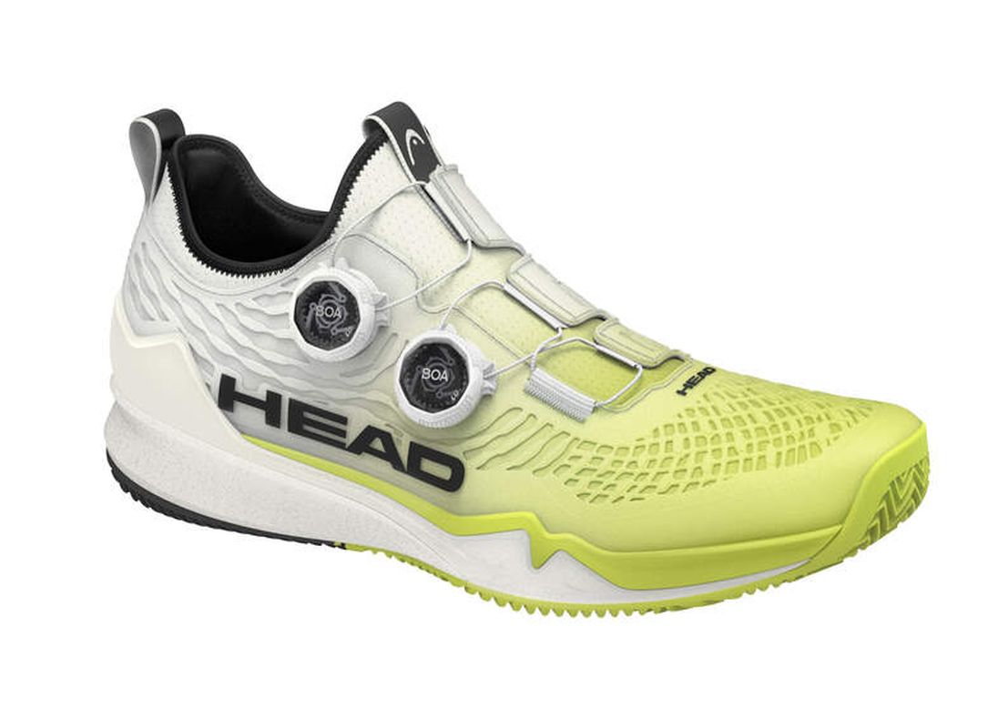 Head Endure BOA Pro Clay - white/yellow