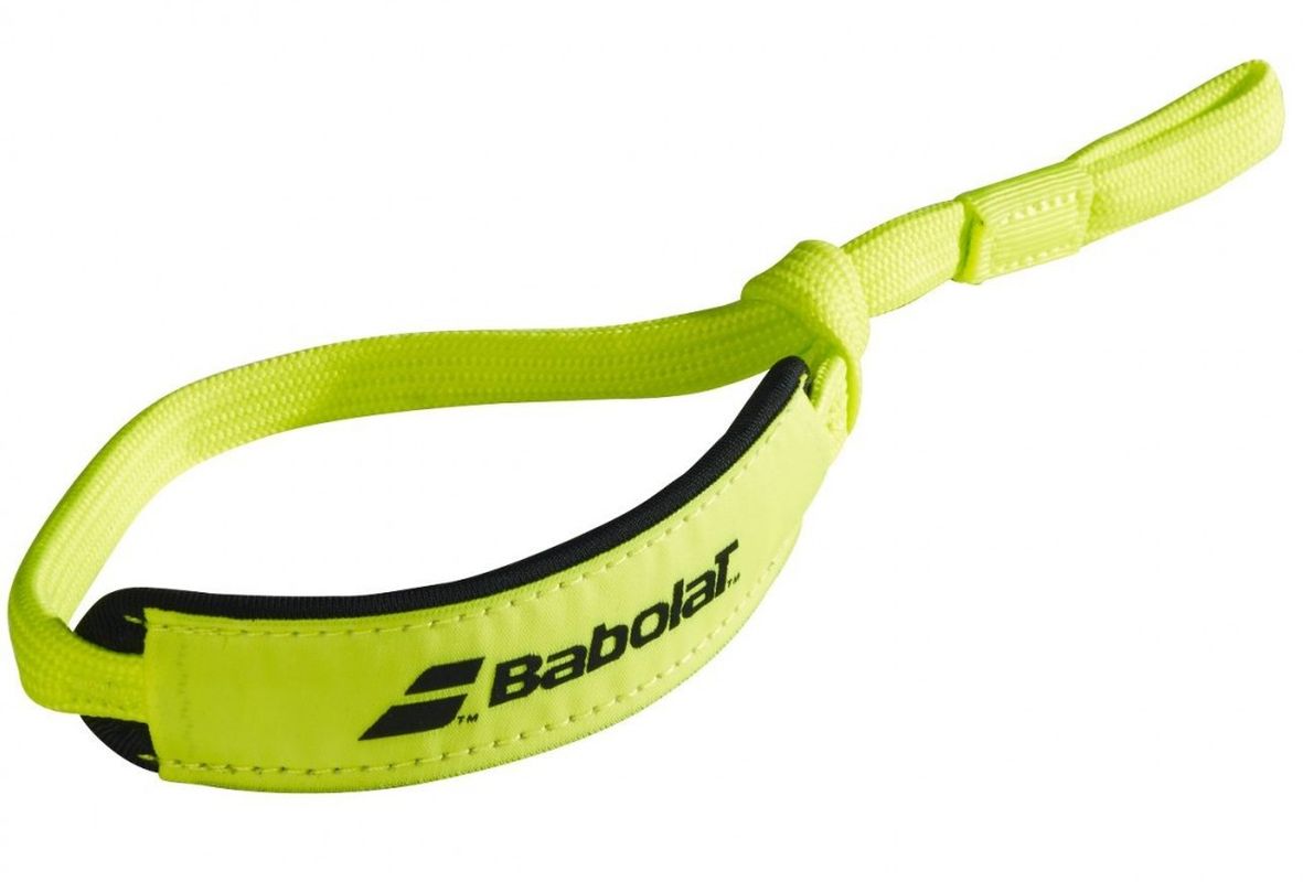babolat-wrist-strap-padel-jaune Babolat Wrist Strap Padel - yellow