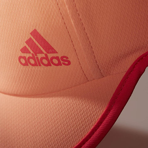 Adidas Climalite Hat Womens - sun glow/shock red/shock red