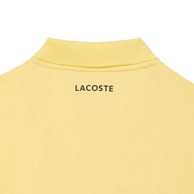 Lacoste Ultra Dry Printed Slim Fit Tennis - pastel yellow