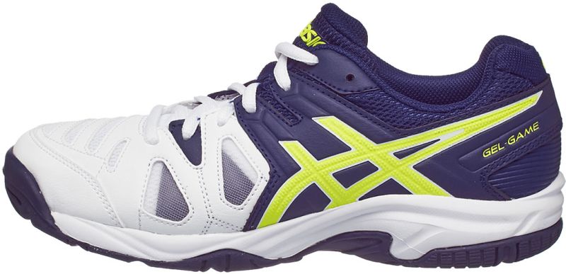 asics-gel-game-5-gs-white-indigo-blue-safety-yellow-2 Asics Gel-Game 5 GS - white/indigo blue/safety yellow