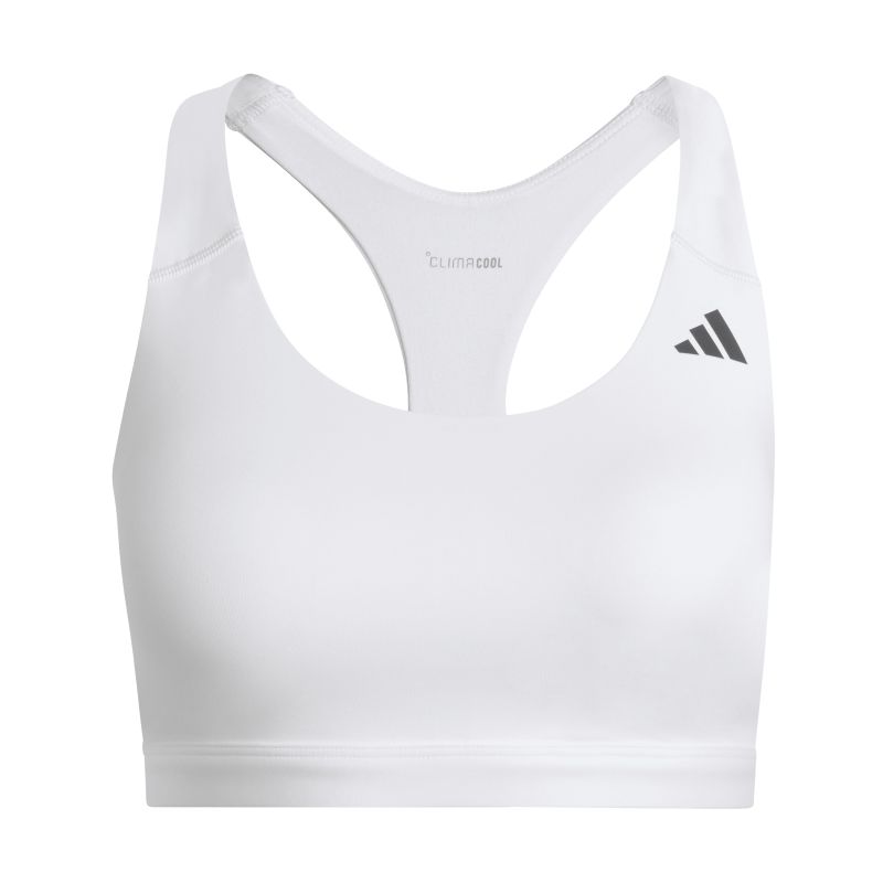 Adidas Optime Essentials Workout Medium Support Sports - white Adidas Optime Essentials Workout Medium Support Sports - white