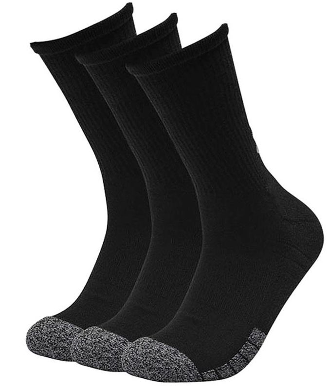 Under Armour HeatGear Crew 3P - black