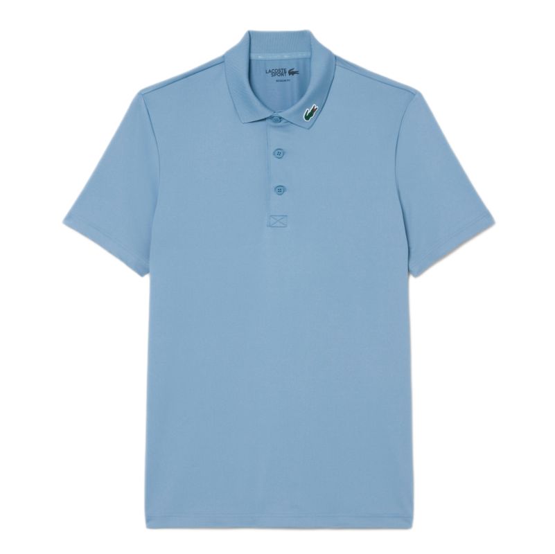 Męskie polo Lacoste Ultra Dry Stretch Golf - grayish blue