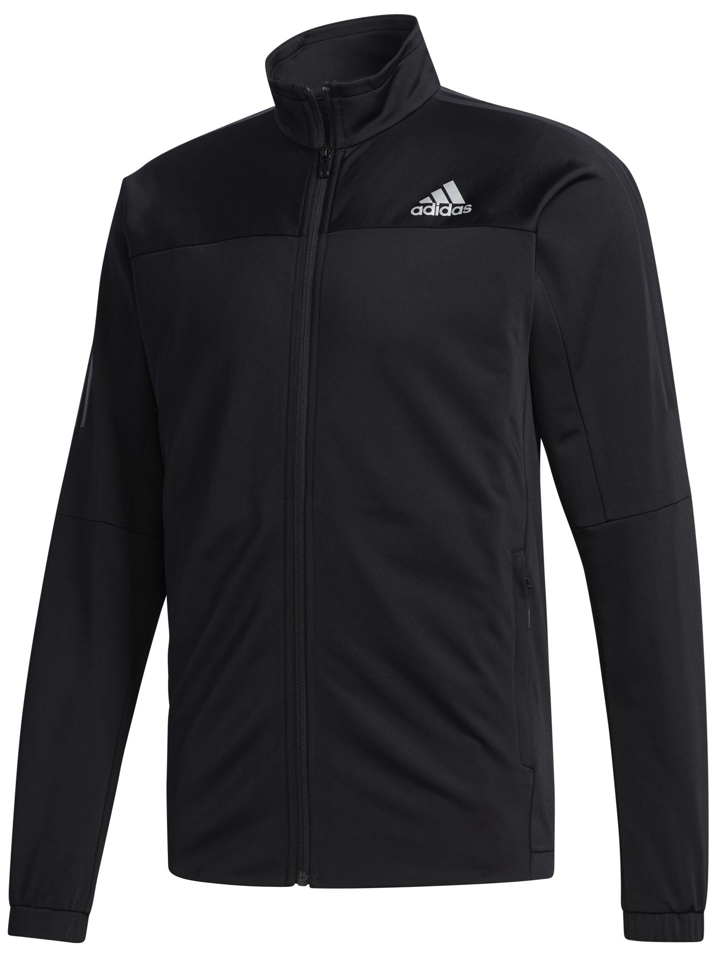 Adidas M 3S Knit Jacket - black