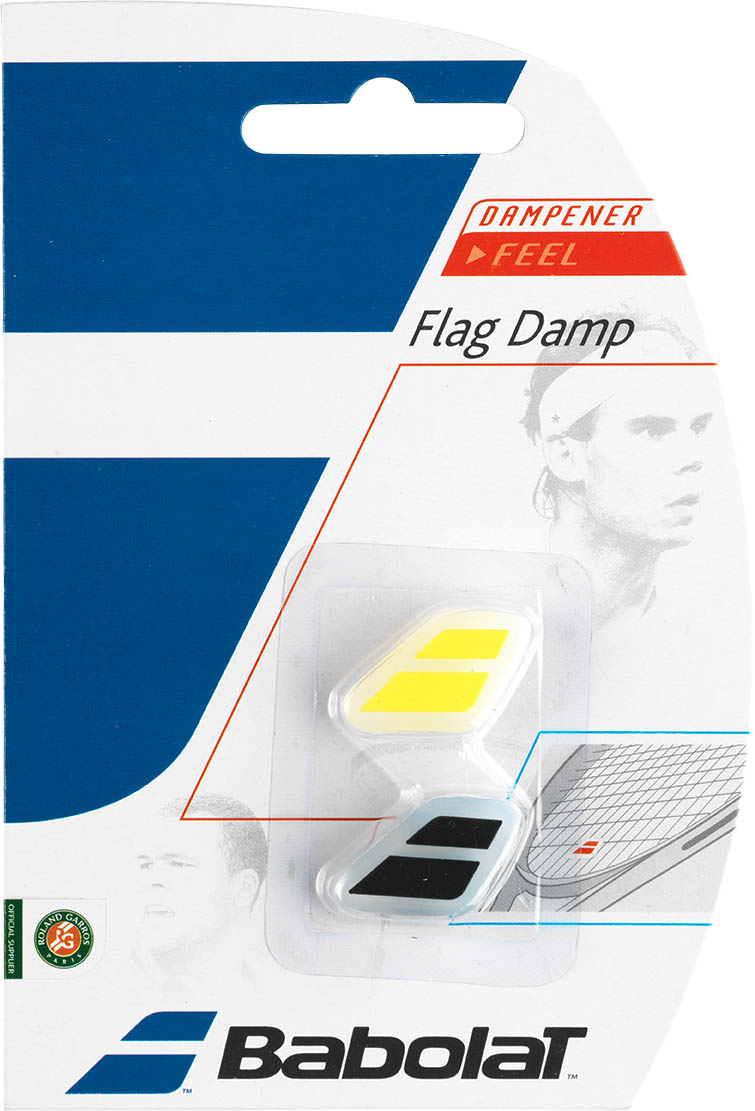 babolat-flag-damp-black-yellow Babolat Flag Damp - black/yellow