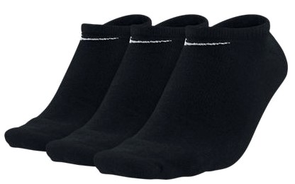 Nike Value Cotton Cushioned No Show - 3 pary/black