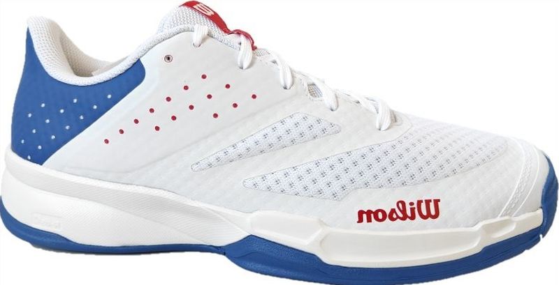Wilson Kaos Stroke 2.0 - white/deep vivid blue/wilson red