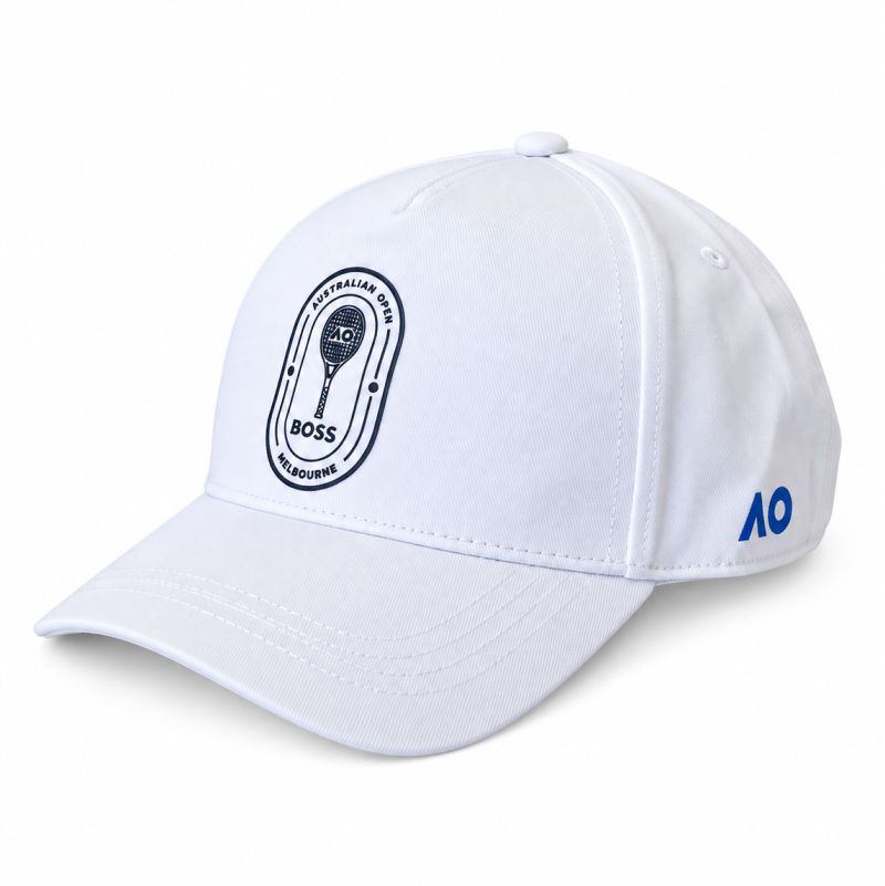 Czapka BOSS x AO Kids Logo - white