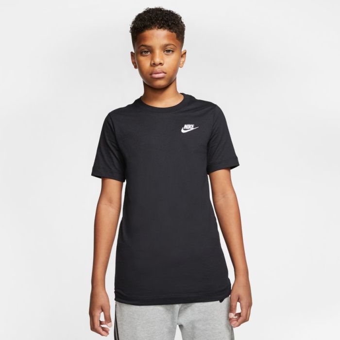 Nike NSW Tee Embedded Futura B - black/white