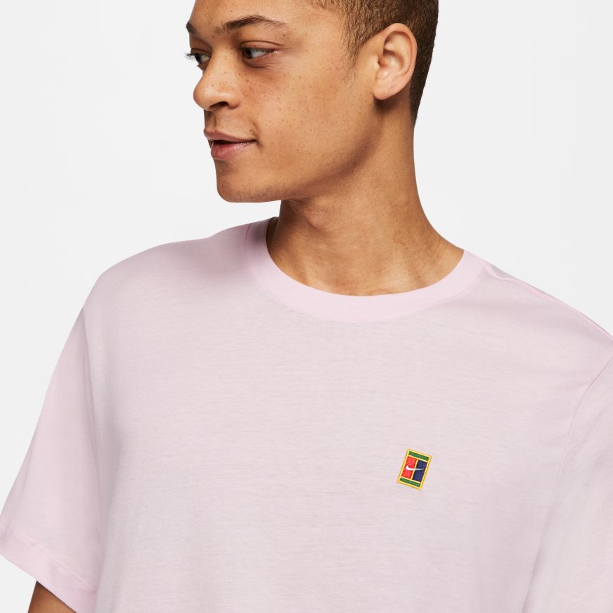 nike-court-heritage-tee-pink-foam-4 Nike Court Heritage Tee - pink foam