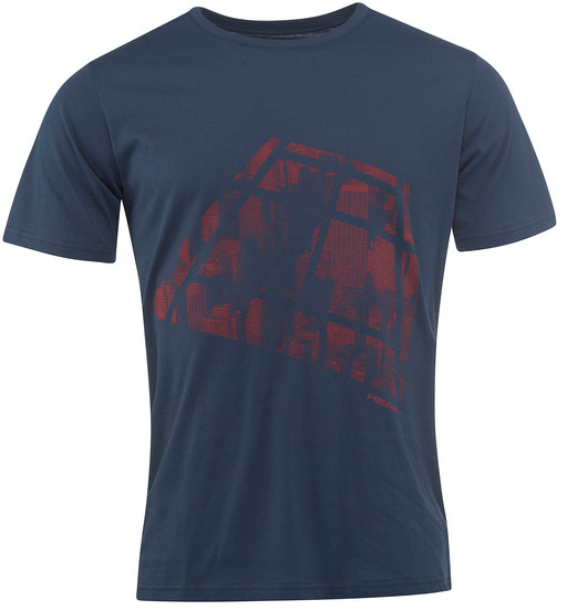 Head Addison T-Shirt M - dark blue