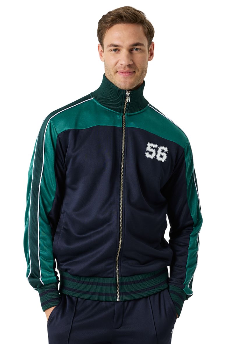 Björn Borg Ace Retro Track 56 - night sky/green 
