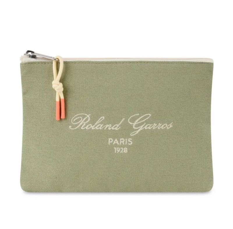 Roland Garros Sporty Chic Pouch - green