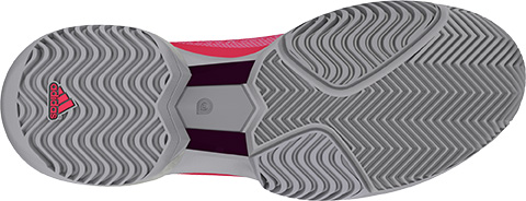 Adidas Stella McCartney Barricade Boost - flash red/white/pop purple