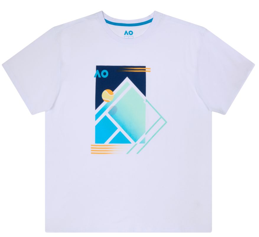 Australian Open Tennis Court Print
