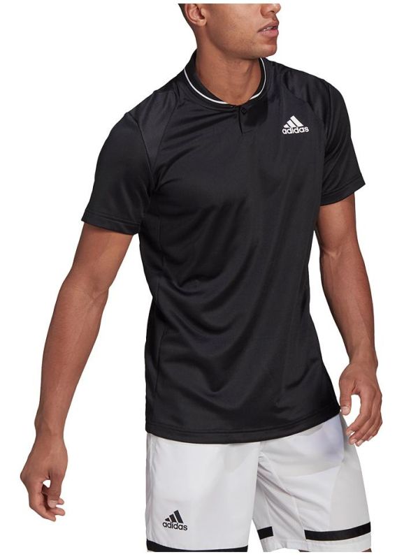 Adidas Club Rib Polo - black/white