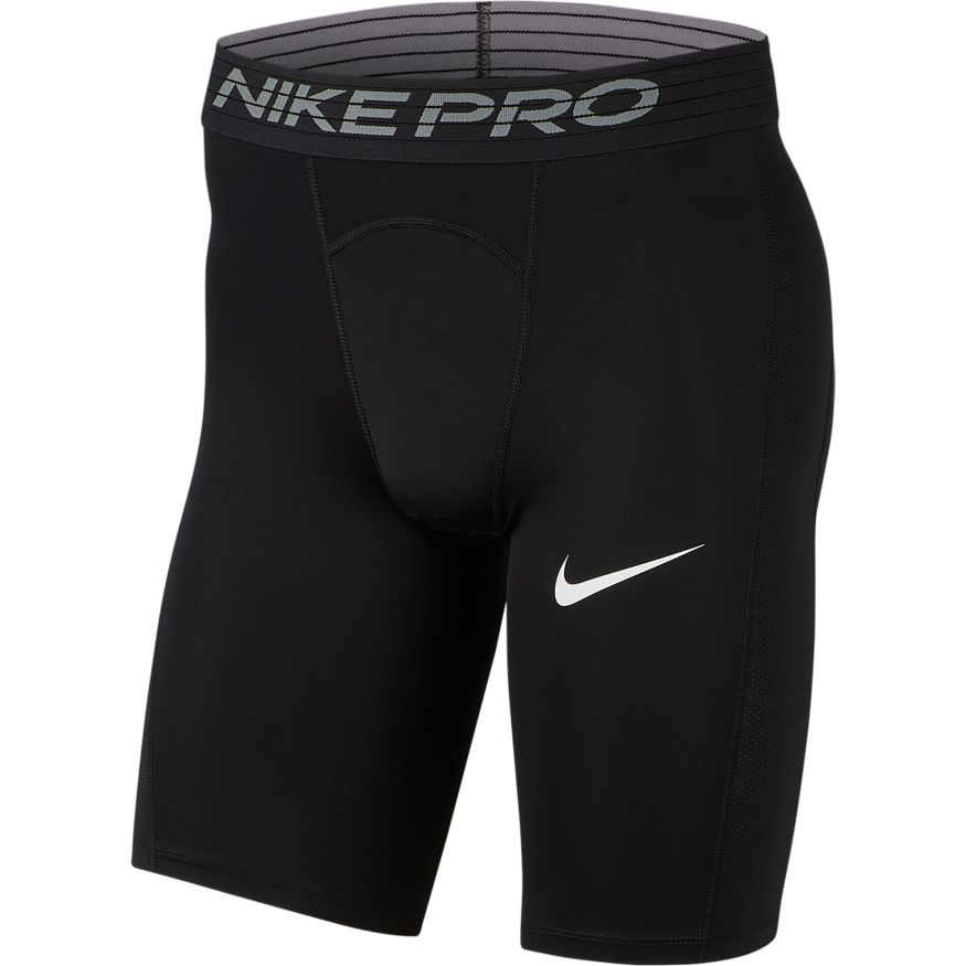 Nike Pro Short Long - black/white Nike Pro Short Long - black/white
