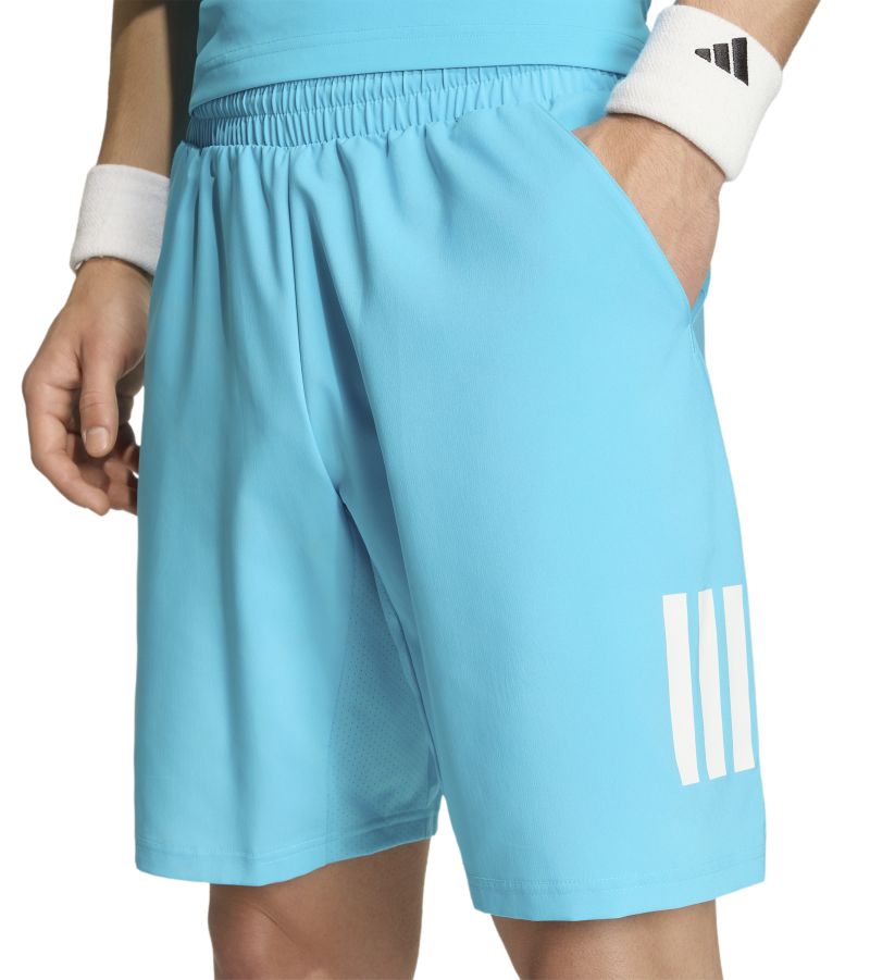 Adidas Club 3-Stripes 9" - cyan Adidas Club 3-Stripes 9" - cyan