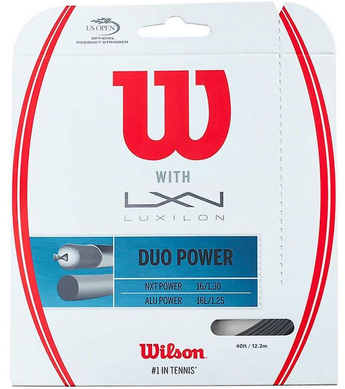 Wilson Duo Power NXT Power & Alu Power (6,1 m/6,1 m) # 1.30 mm/1.25 mm
