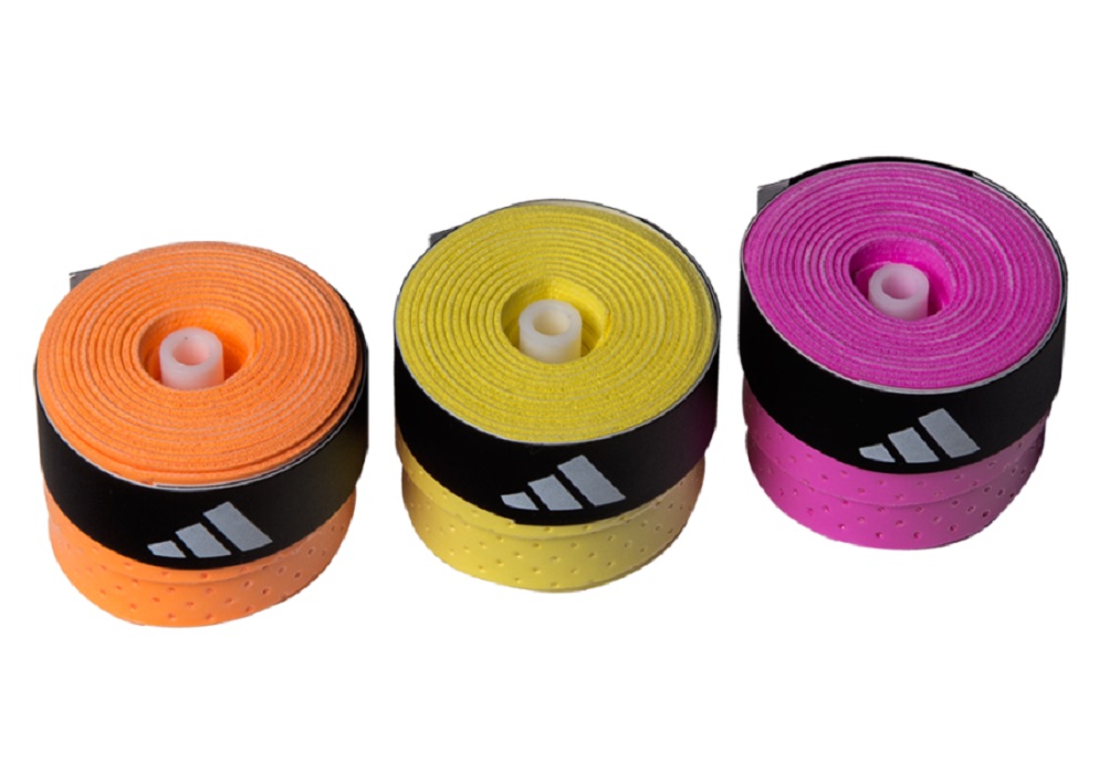adidas-box-overgrips-45-unidades-2 Adidas Padel Overgrip Tacky Feeling 45P - orange/pink/yellow