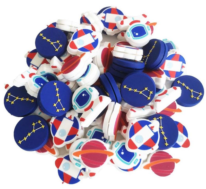 Gamma String Things Damps 60P - Spaceman/Saturn/Milkyway/Rocket