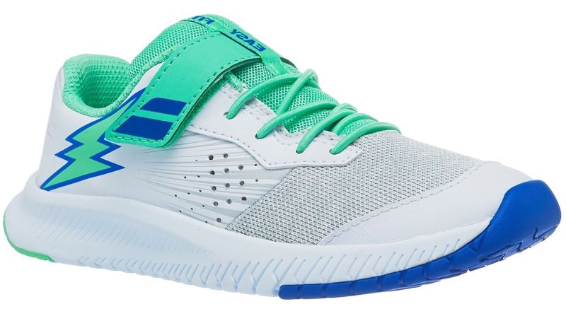 Babolat Pulsion All Court Kid - white/biscary green