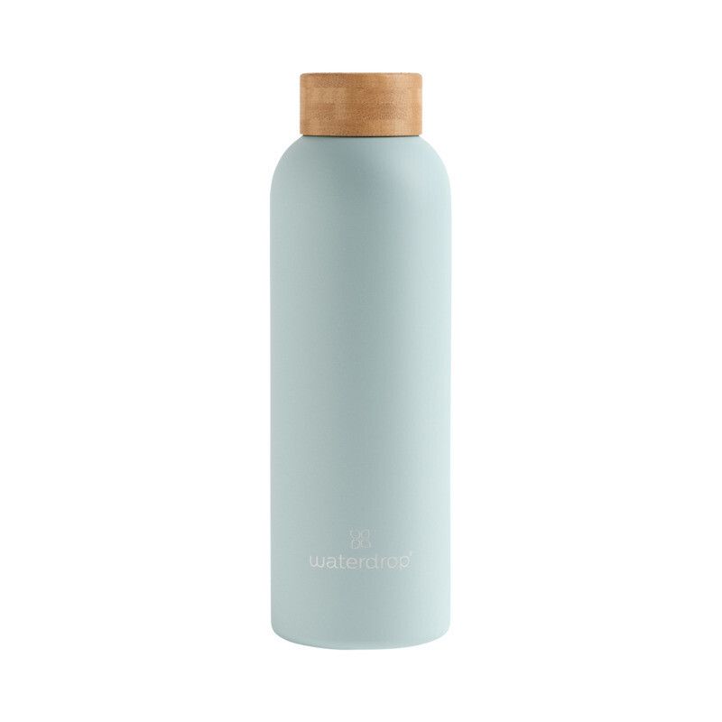 Waterdrop Thermo Steel (600ml) - pastel turquoise matt