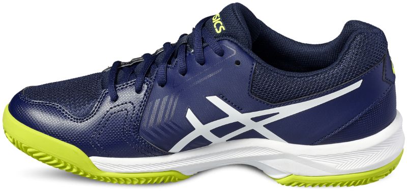  Asics Gel-Dedicate 5 Clay - indigo blue/white/safety yellow