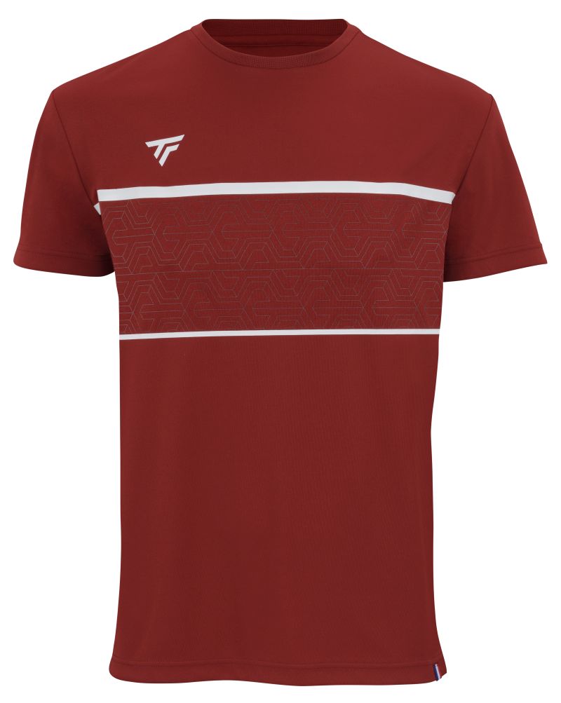 Tecnifibre Team Tech Tee - cardinal Tecnifibre Team Tech Tee - cardinal