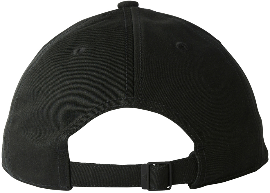 adidas-6-panel-3s-cap-cotton-black-white-2 Adidas 6 Panel 3S Cap Cotton - black/white