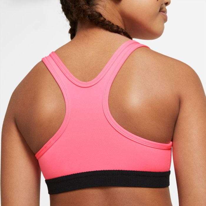 Nike Swoosh Bra G - sunset pulse/white