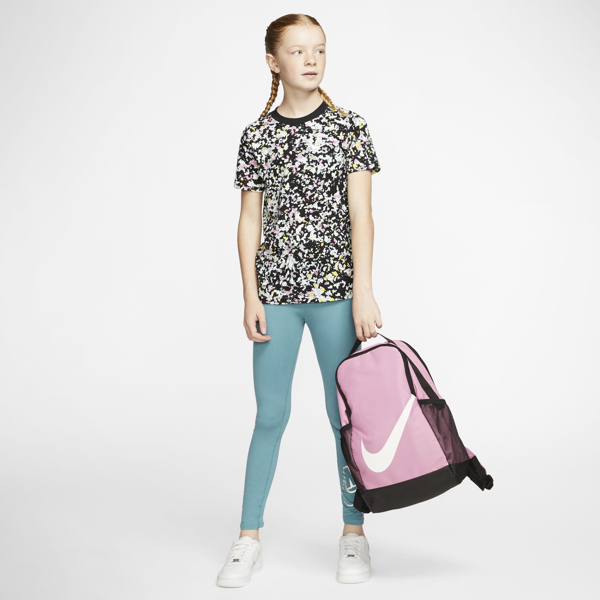 Nike Brasilia Backpack Y - magic flamingo/pink/white