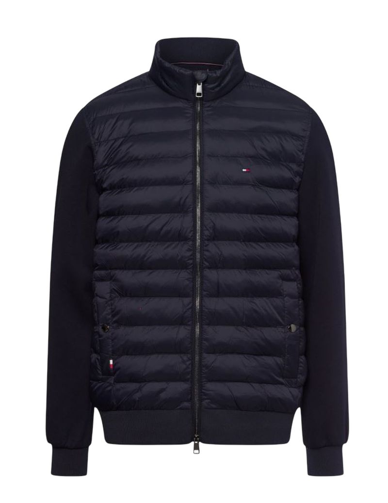 Tommy Hilfiger Mix Media Standing Collar