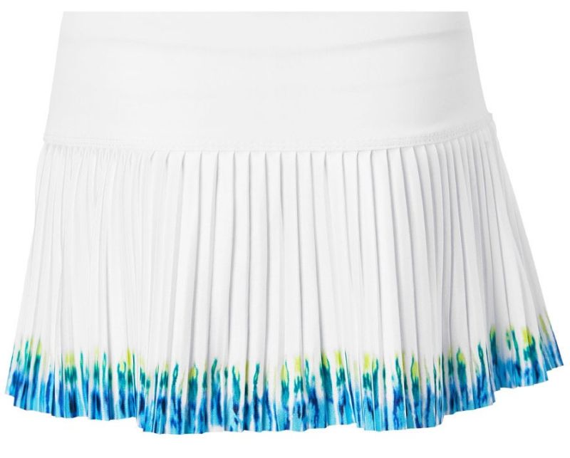 Lucky in Love Girls Peace Out Let It Be Pleated Skirt - white/opal