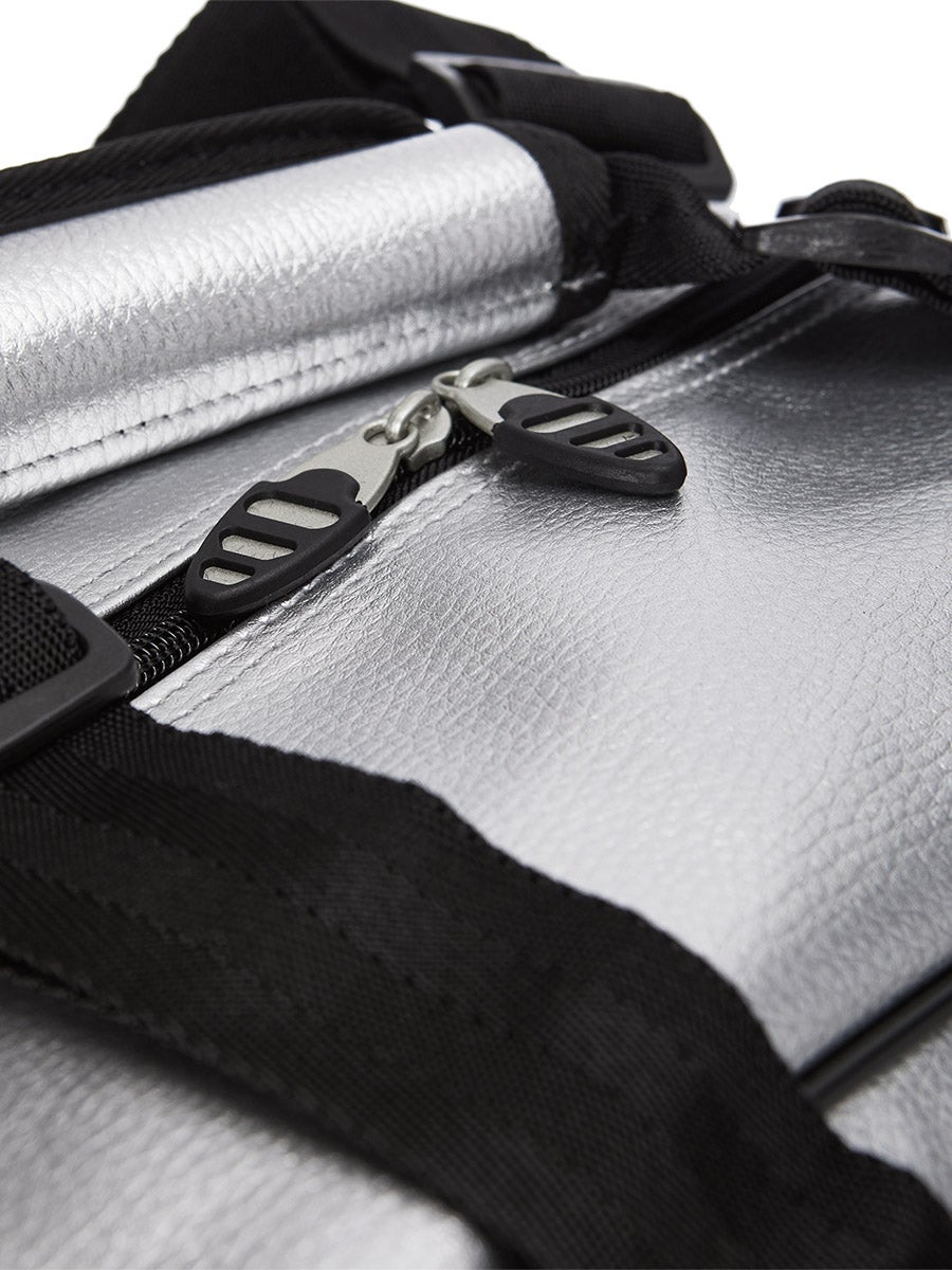Wilson Luxilon Duffel Bag - silver/black