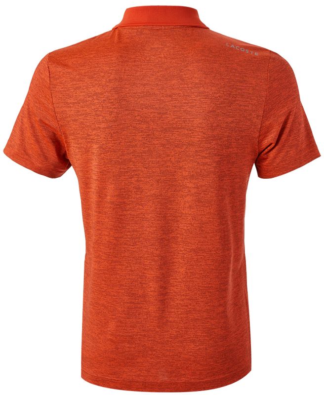 Lacoste Men's SPORT Novak Djokovic Collection Tech Jersey Polo - red/black