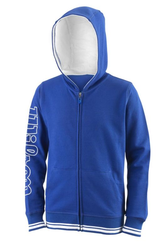 Wilson Y Team II FZ Hoody - team royal