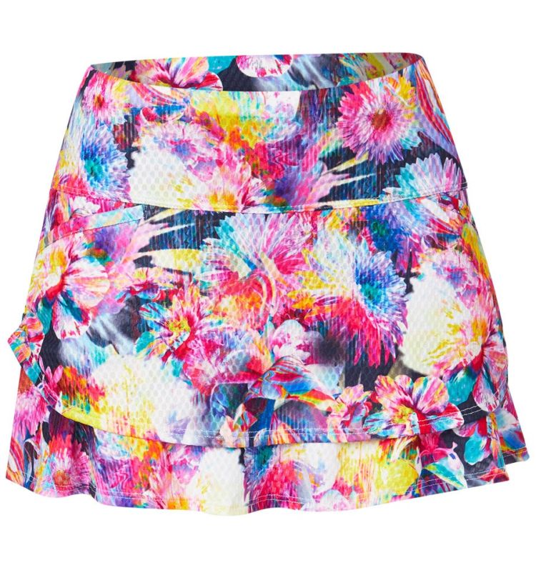 Lucky in Love Techno Tropic Pocket Skirt Women - midnight