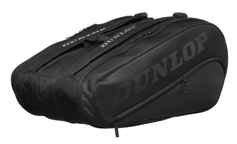 Dunlop Team 12 Tennis Bag - black/black